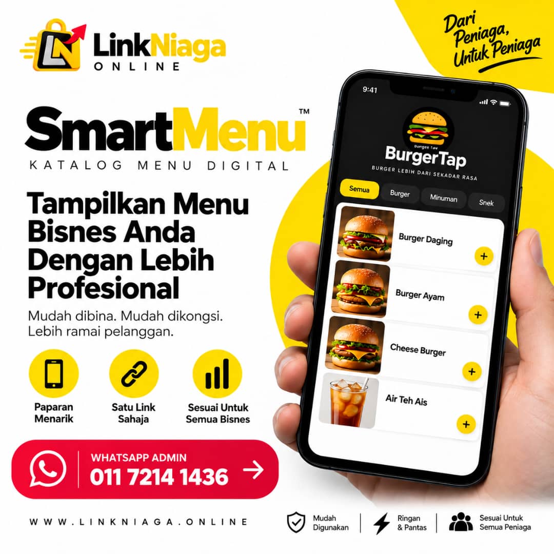 Paparan sistem SmartMenu